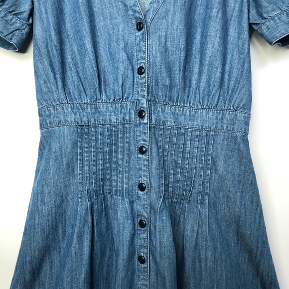 Madewell Denim Daylily Dress SZ 0 - Picture 7 of 15